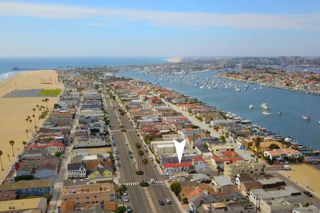 1000#1 Contemporary Home W/ Parking, Grill, & Ac! Newport Beach Exteriör bild